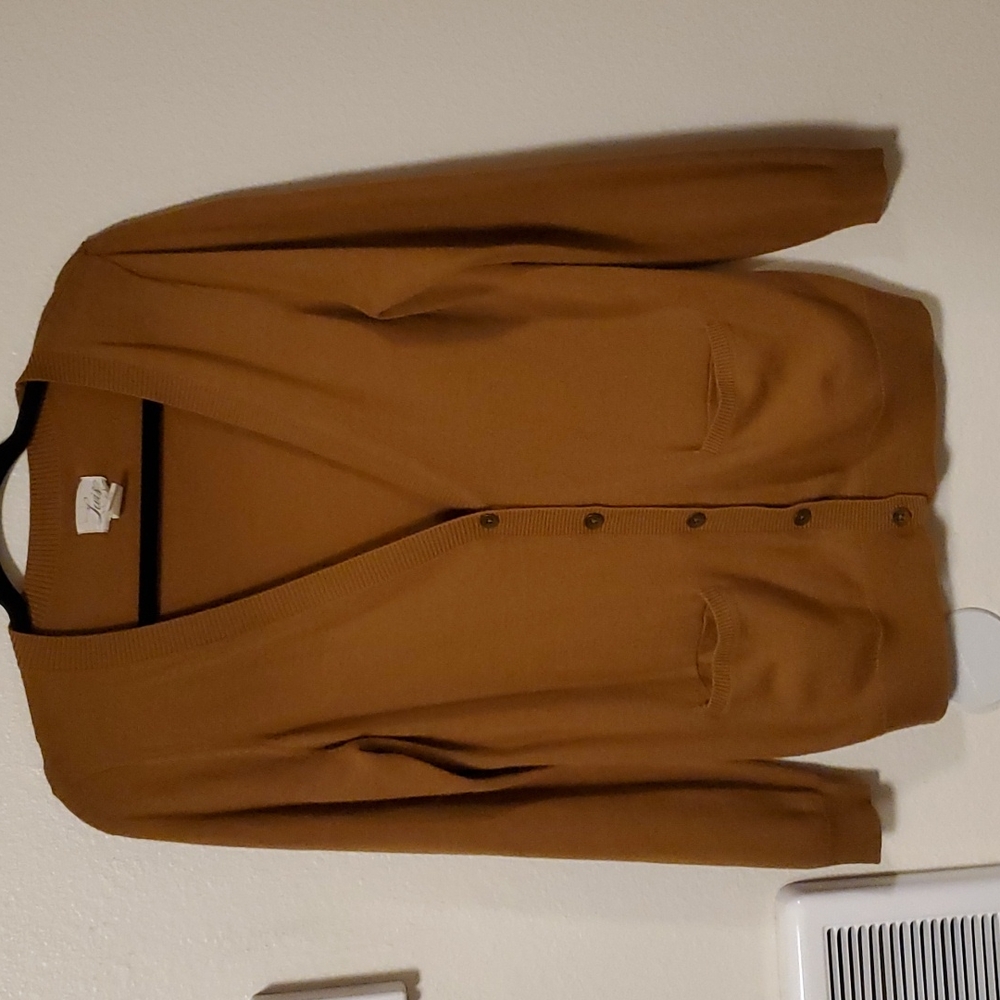 Levi's mustard brown cardigan
